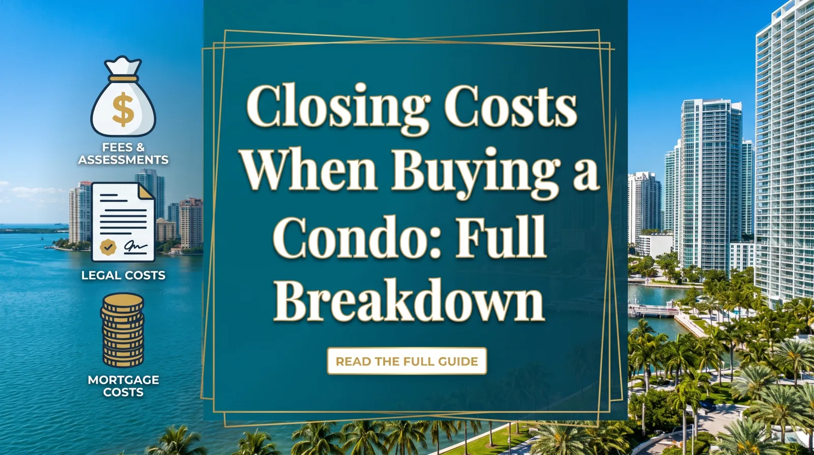 Closing Costs When Buying a Miami Condo: Full Breakdown